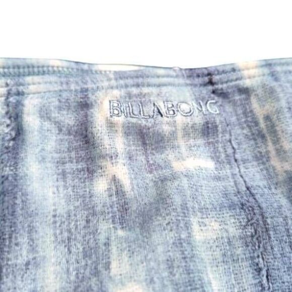 BILLABONG IN A WAVE RUFFLE BIKINI BOTTOM BLUE NWT SZ M - Picture 2 of 5